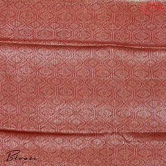 Naples Yellow Chanderi Silk Cotton Saree