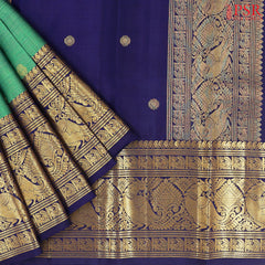 Jade Green Kanchipuram Silk Saree