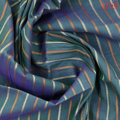 Teal Kalakshetra Kovai Cotton Saree