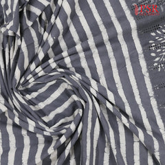 Grey Hacoba Embroidery Running Material