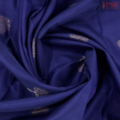 Navy Blue Silk Cotton Saree
