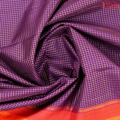Jam Purple Kanchipuram Silk Saree