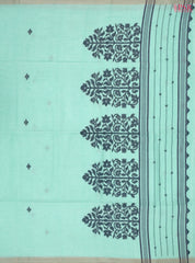 Mint Blue Byloom Cotton Saree