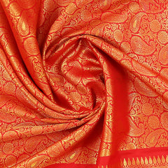 Red Kanchipuram Silk Saree