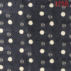 Black Semi Tassar Running Material