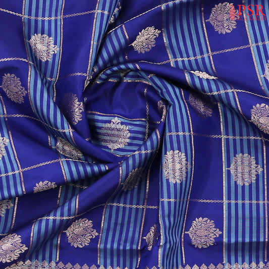 Royal Blue Fancy Kanchipuram Silk Saree