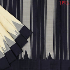 Light Beige Kanchipuram Silk Saree