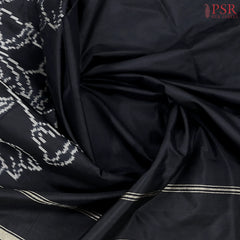 Black Pochampally Silk Saree