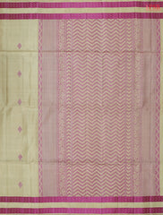 Parchement Beige Soft Silk Saree