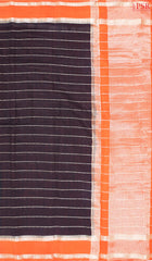 Black Assam Saree