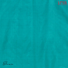 Beige Semi Banaras Saree