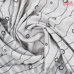 Dove White Asssam Saree