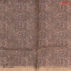 Dark Green Munga Silk Saree