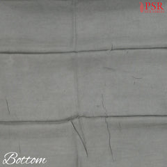 Sandrine Grey Semi Dupion Dress Material