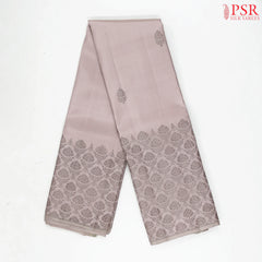 Soft Mauve Kanchipuram Silk Saree