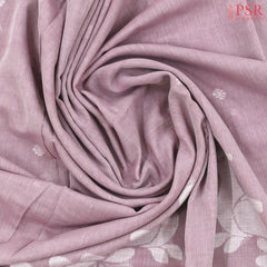 Dull Pink Byloom Cotton Saree