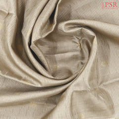 Fossil Grey Fancy Kanchipuram Silk Saree