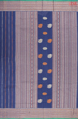 Cobalt Blue Kalakshetra Kovai Cotton Saree