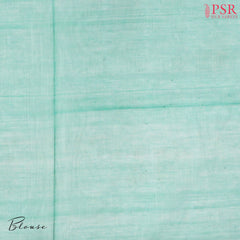 Mint Blue Byloom Cotton Saree