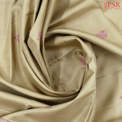 Parchement Beige Soft Silk Saree