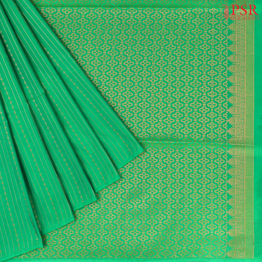 Emerald Green Soft Art Silk Saree