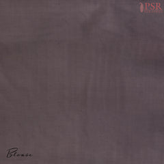 Dark Mauve Grey Kanchipuram Silk Saree