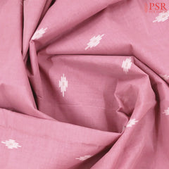 Flamingo Pink Bengal Cotton Saree