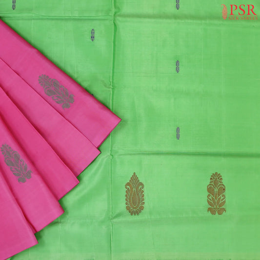 Pink Vazhainaar Silk Saree