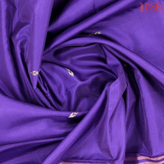 Violet Vazhainaar Silk Saree