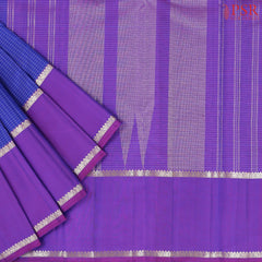 Navy Blue Kanchipuram Silk Saree