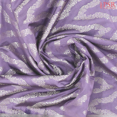 Lilac Lavender Soft Art Silk Saree
