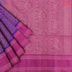 Violet Soft Silk Saree