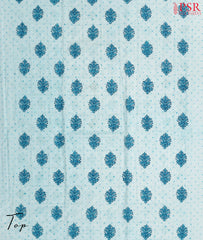 Pastel Blue Cotton Dress Material