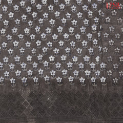 Dark Taupe Hacoba Embroidery Running Material