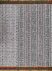 Grey Kalakshetra Kovai Cotton Saree