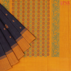 Deep Blue Kanchi Cotton Saree