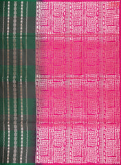 Dark Green Soft Art Silk Saree