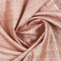Peach Semi Tussar Saree