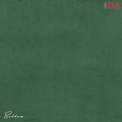 Canadian Pine Green Pure Silk Cotton Dress Material