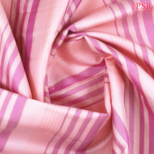 Pastel Pink Kanchipuram Silk Saree