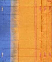 Cornflower Blue Vazhainaar Silk Saree