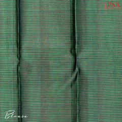 Dark Green Kanchipuram Silk Saree