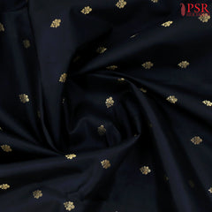 Black Fancy Kanchipuram Silk Saree