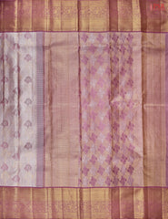 Mauve Pink Kanchipuram Silk Saree