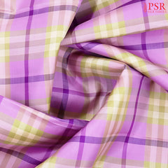 Electric Lavender Kanchipuram Silk Saree