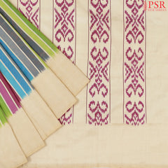 Multicolor Pochampally Silk Saree