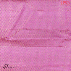 Fuchsia Pink Kanchipuram Jacquard Silk Saree