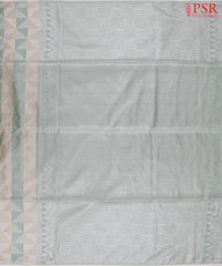Beige & Mint Soft Art Silk Saree