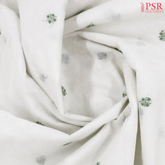 Off White Bengal Cotton Saree