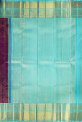 Magenta Purple Bridal Kanchipuram Silk Saree